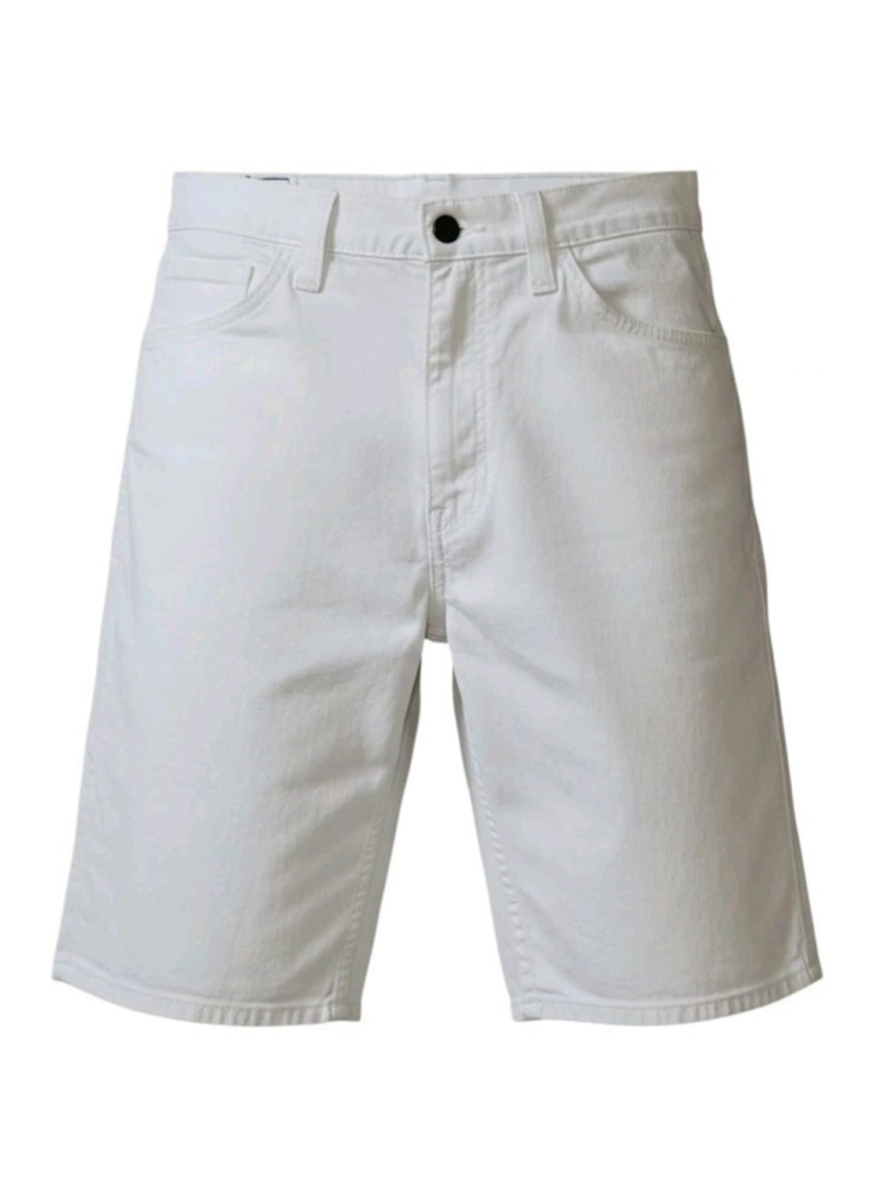 Levi’s 569 Black Tab Men white Denim Zip-Fly Shorts Size 34 Inseam 12 Pre-owned